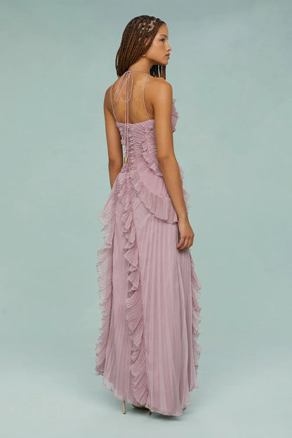 Elvira - One shoulder Midi Kjol