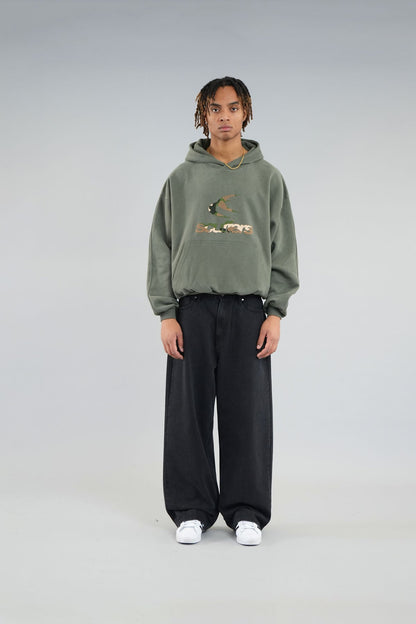 Unisex Green Hoodie