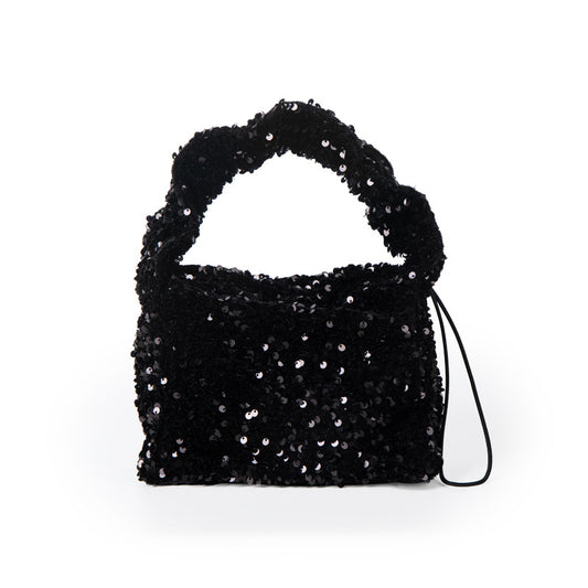 Ladys Shimmery Sequin Handbag