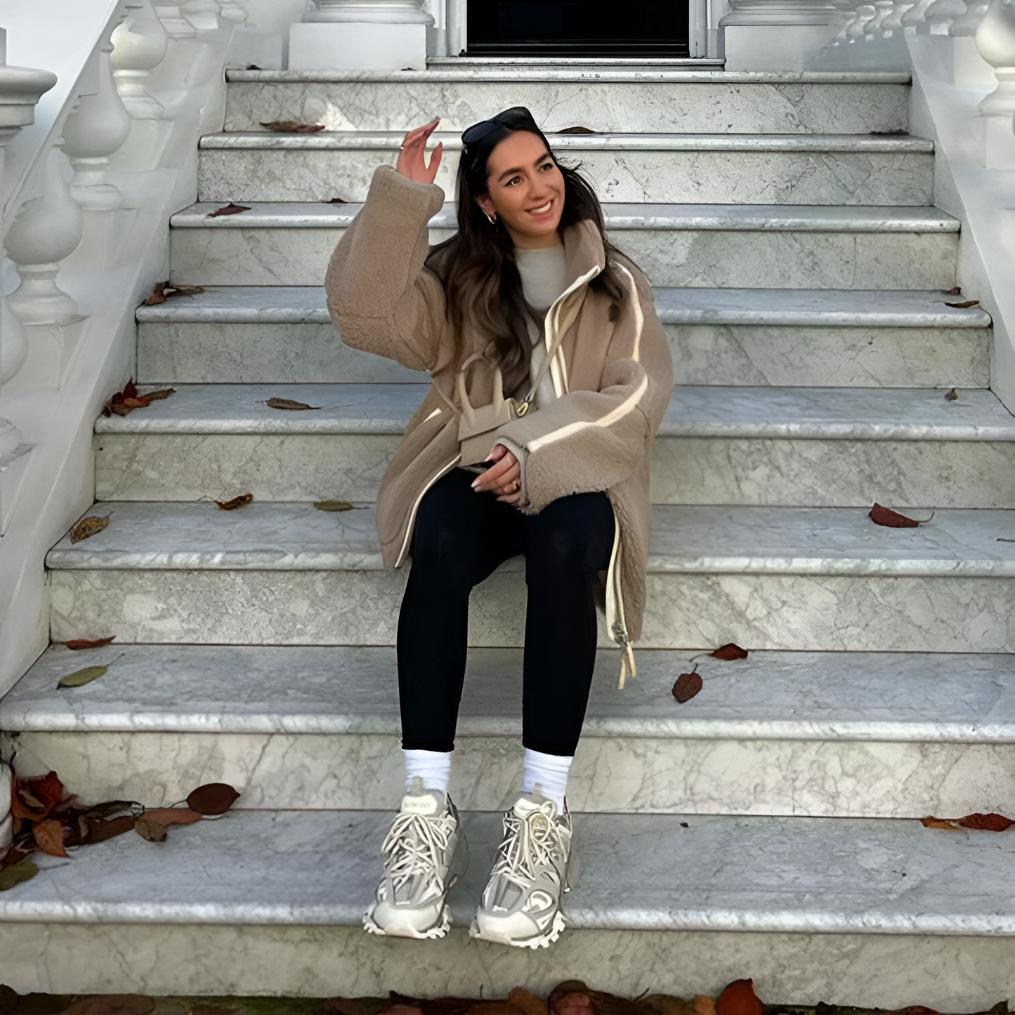 Olivia - Cozy Teddy Jacket