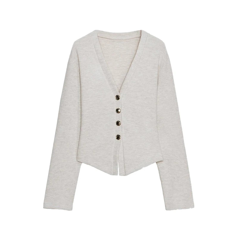 Knit Women's Cardigan 2 Pieces Set Women