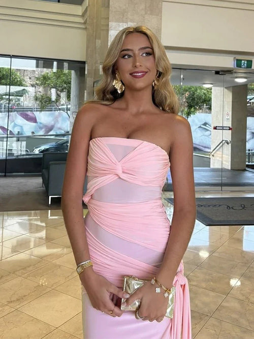 Zoey Cross Bandage Dress