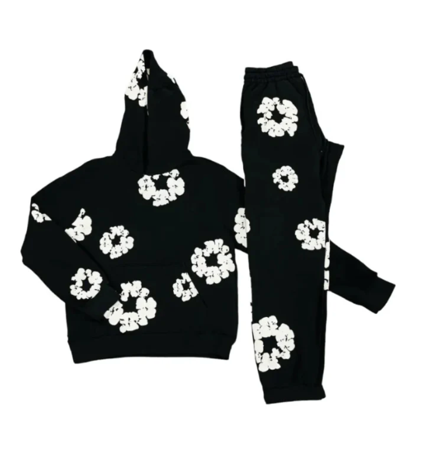 Caridad | Casual floral tracksuit