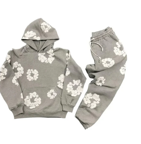 Caridad | Casual floral tracksuit