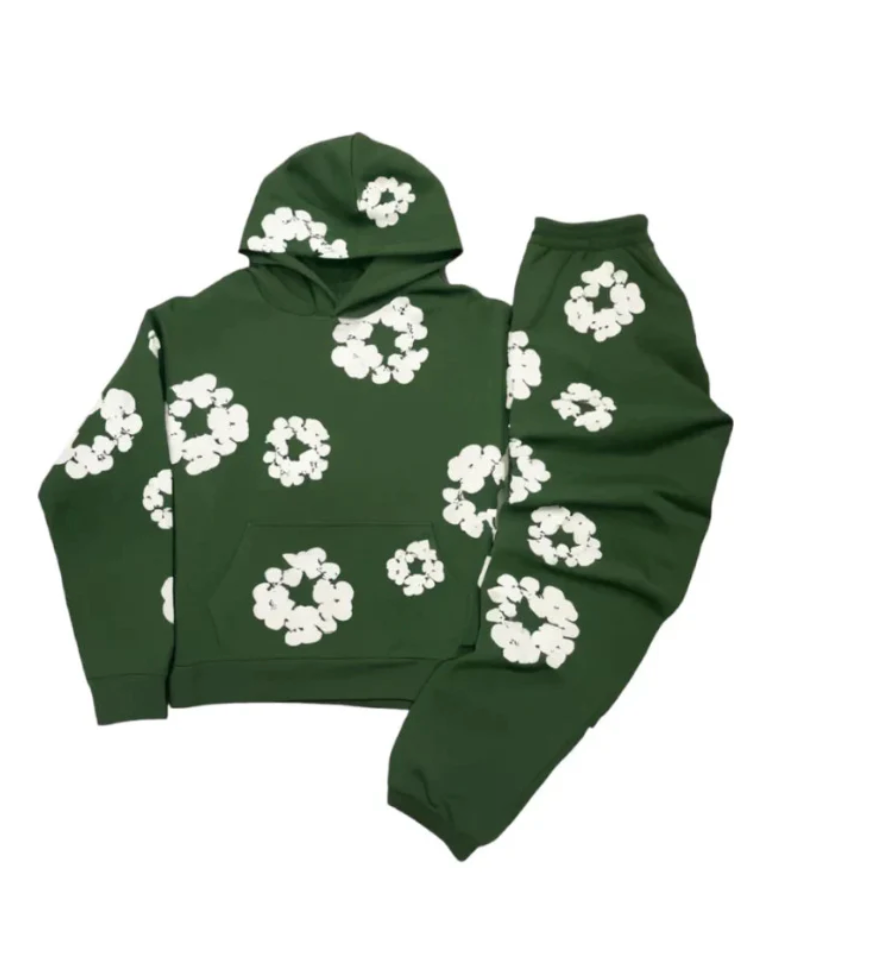 Caridad | Casual floral tracksuit