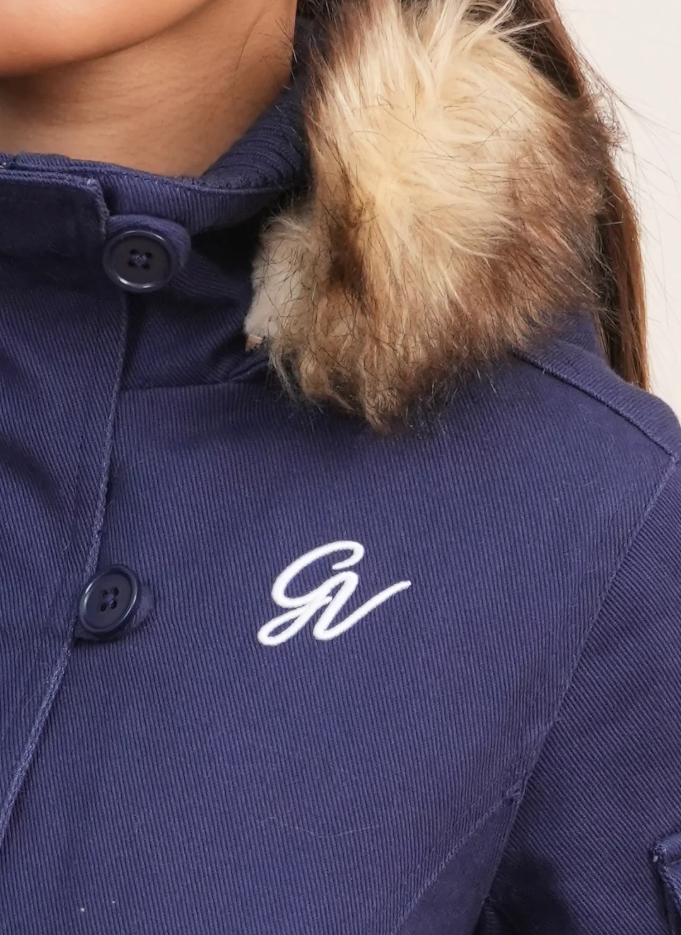 Jacket with Fur Collar