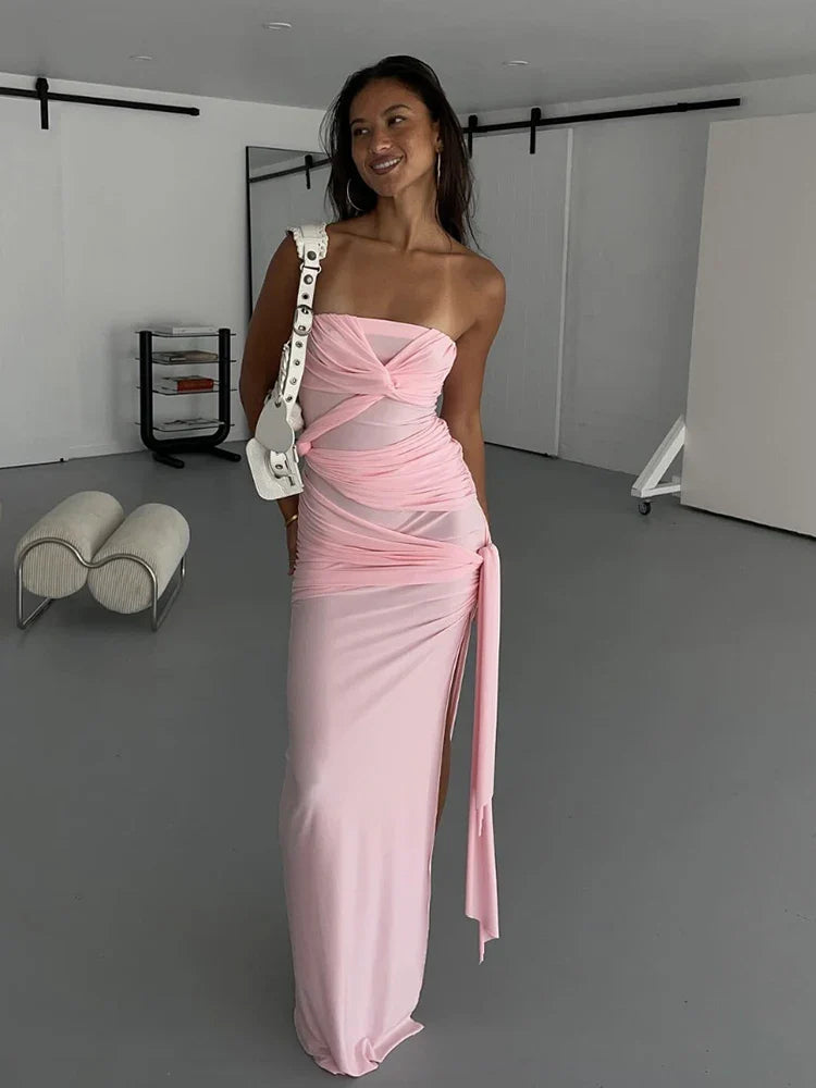 Zoey Cross Bandage Dress