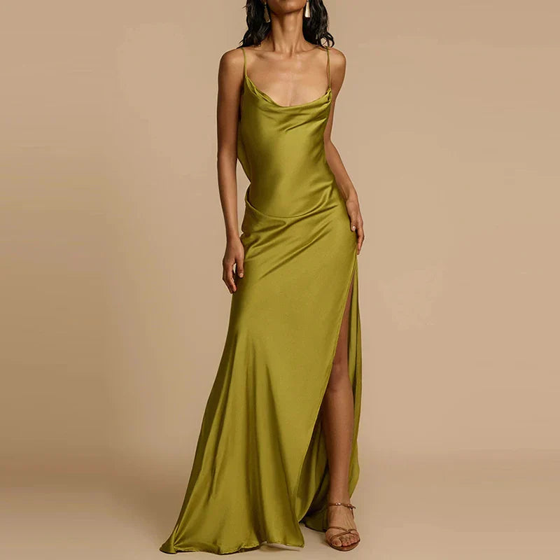 Vienna Satin Slip Dress