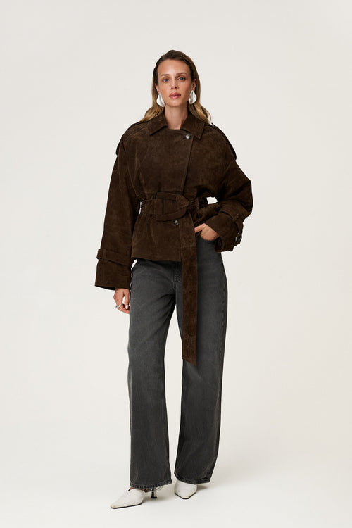 Tessa Short Trench Jacket