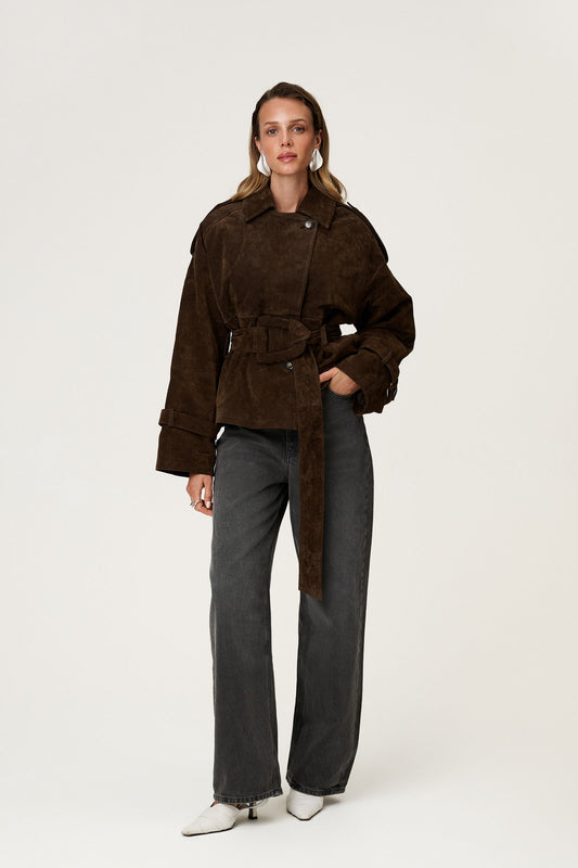 Tessa Short Trench Jacket