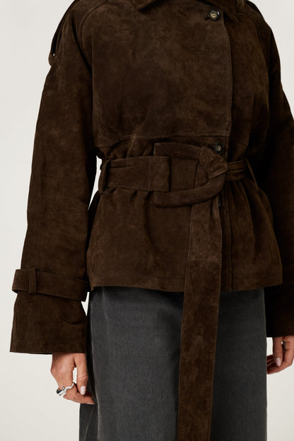 Tessa Short Trench Jacket