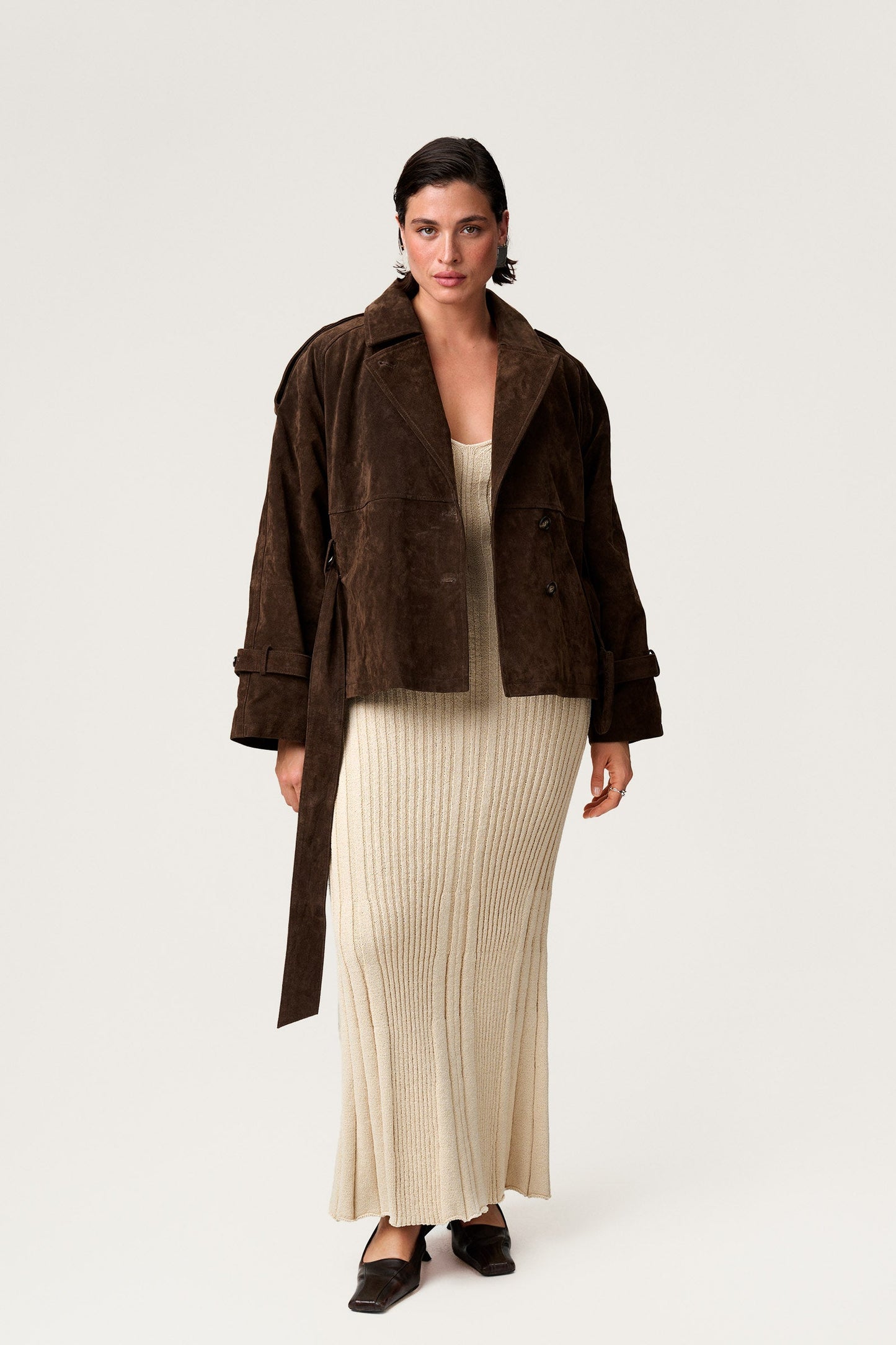 Tessa Short Trench Jacket