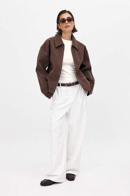 Angelina | Suede Jacket