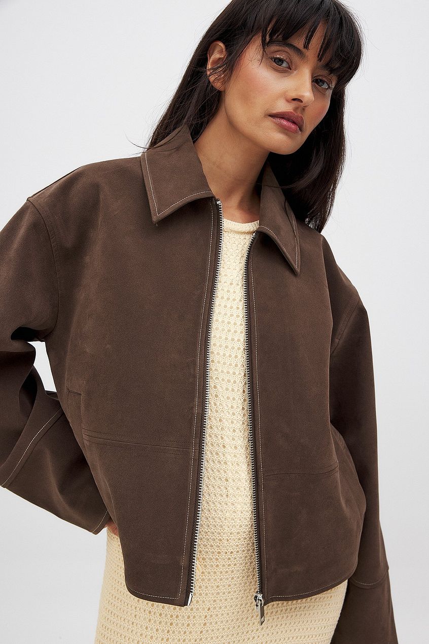Angelina | Suede Jacket