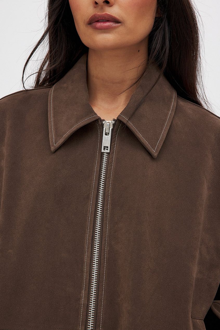 Angelina | Suede Jacket