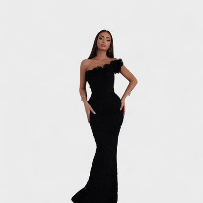 Sort Vinge Dress