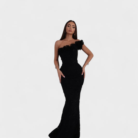 Sort Vinge Dress
