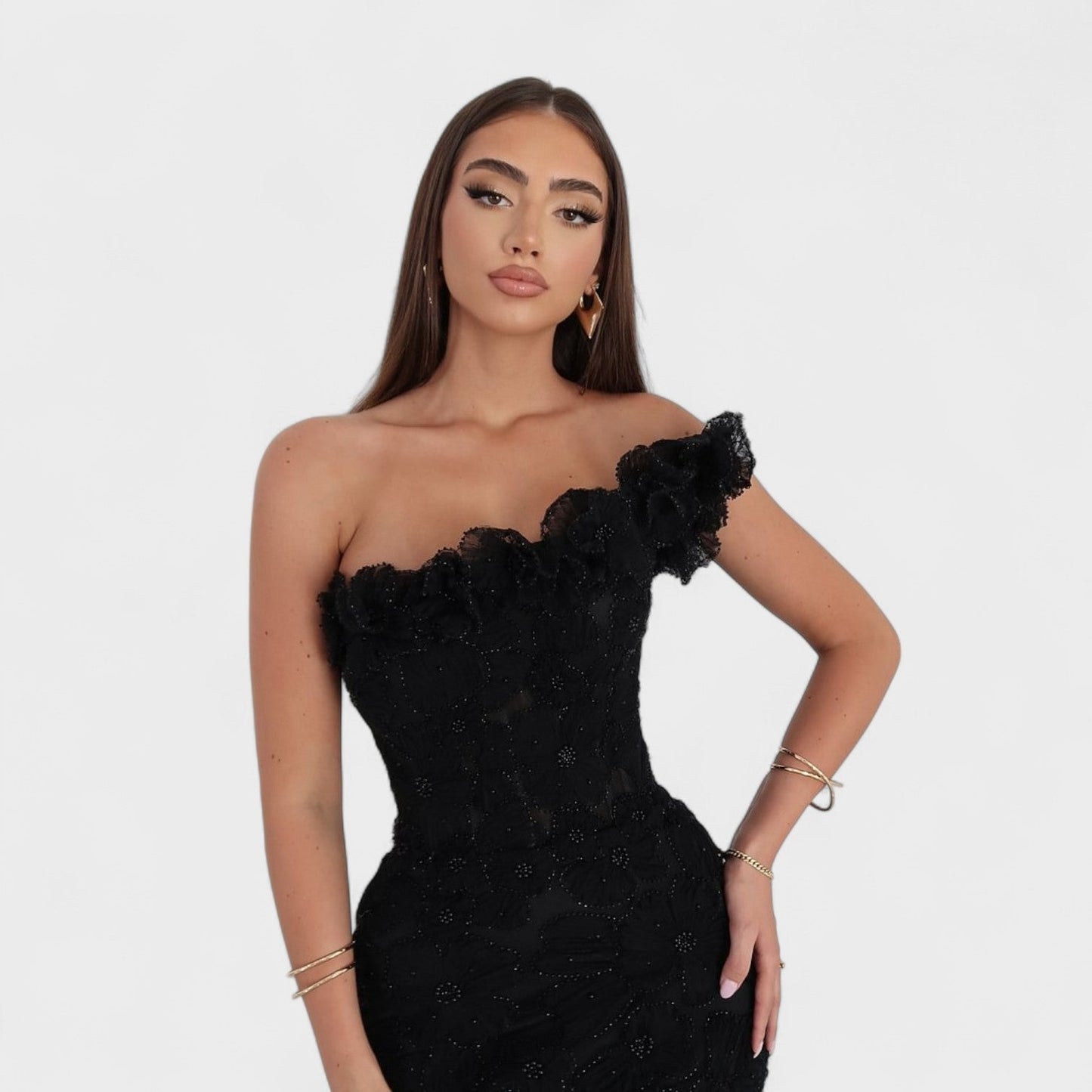 Sort Vinge Dress