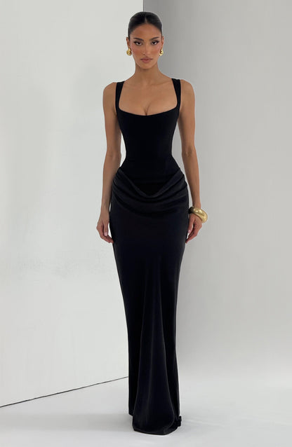 Amalia Maxi Dress - Black