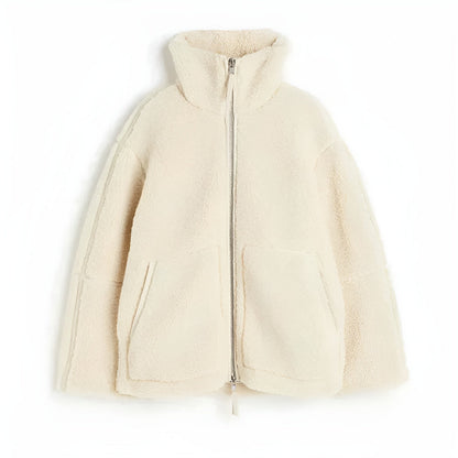 Olivia - Cozy Teddy Jacket