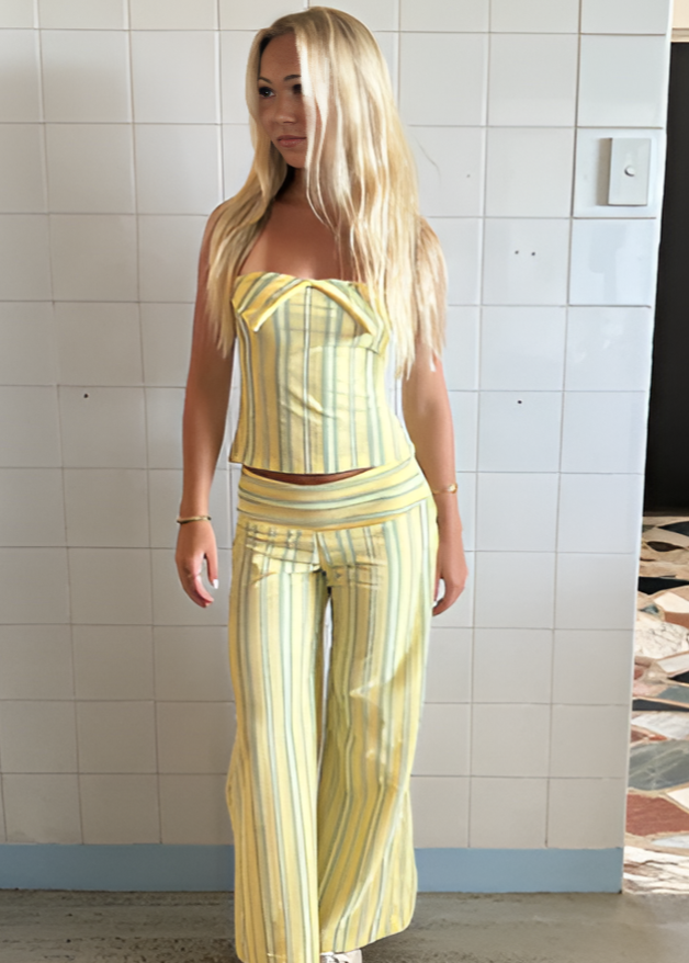 Elina | Striped Two-Piece Set