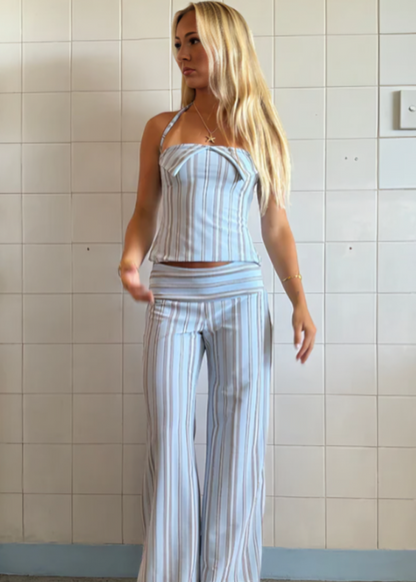 Elina | Striped Two-Piece Set