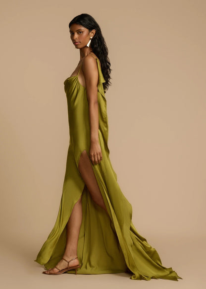Vienna Satin Slip Dress