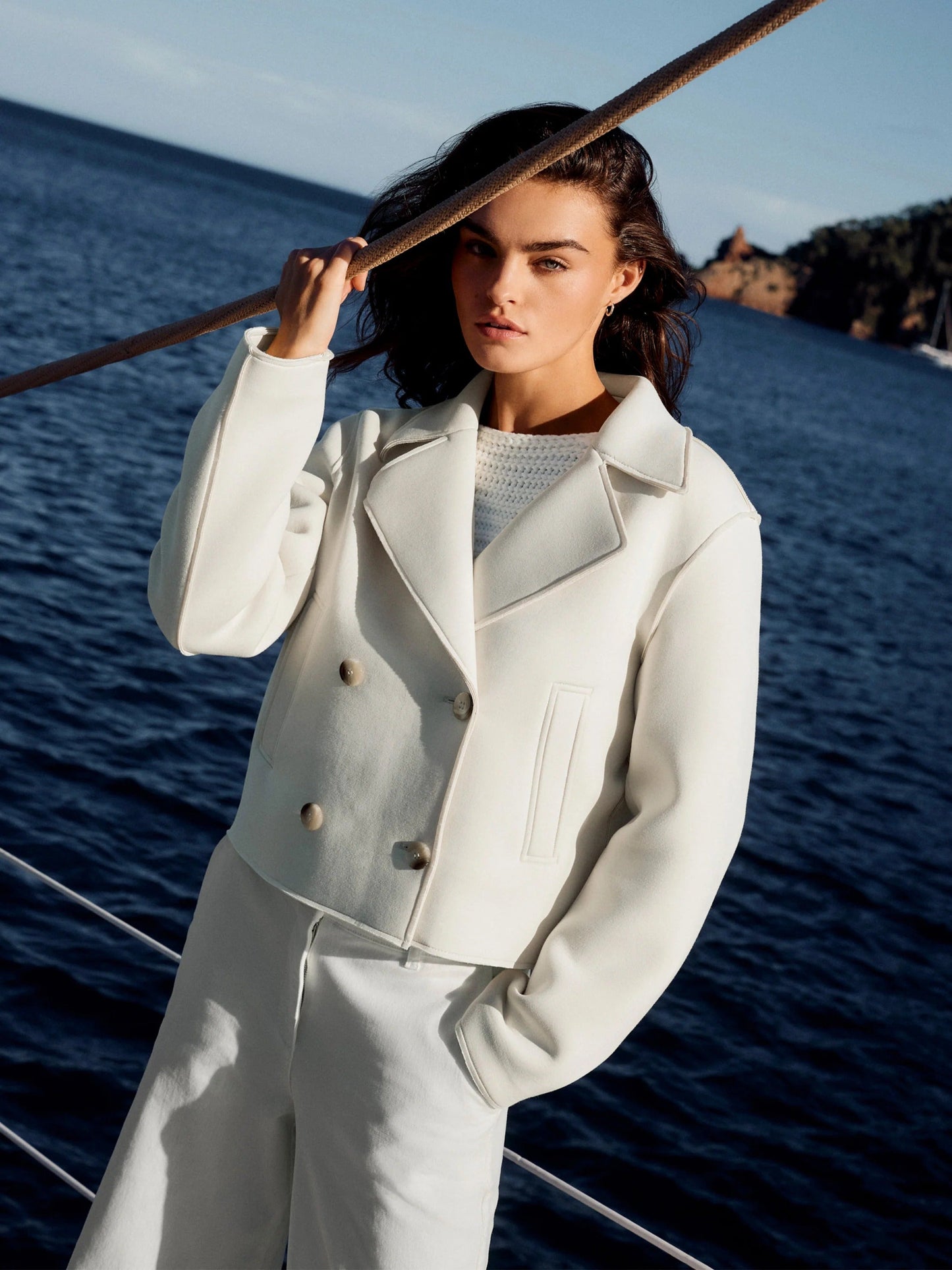 Noire Élégance™ | Cropped City Jacket