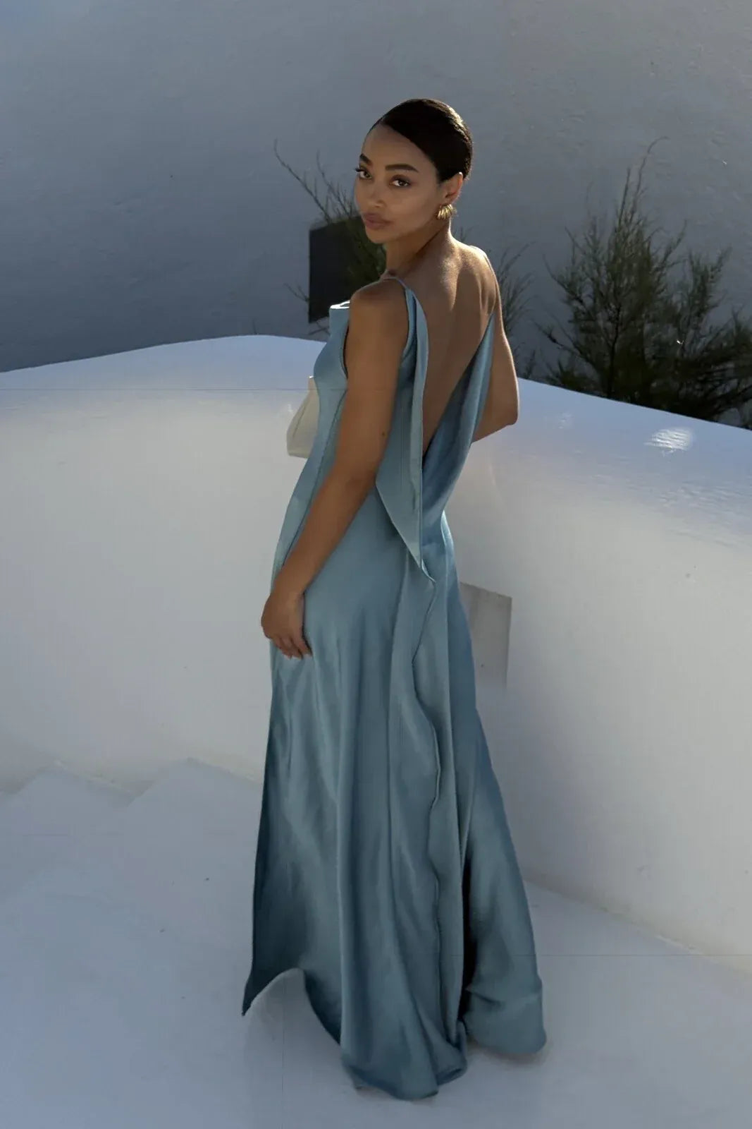 Vienna Satin Slip Dress