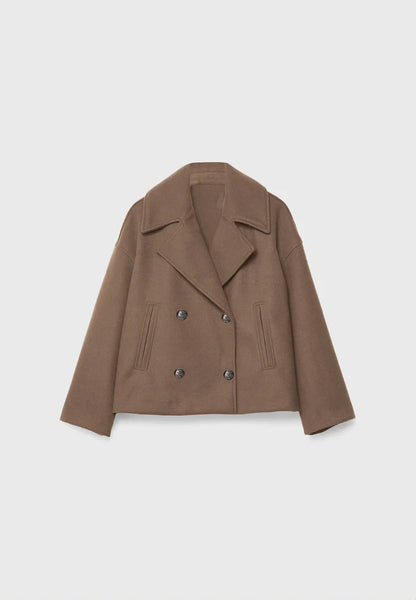 Noire Élégance™ | Cropped City Jacket