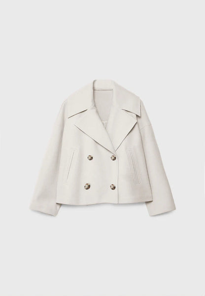 Noire Élégance™ | Cropped City Jacket