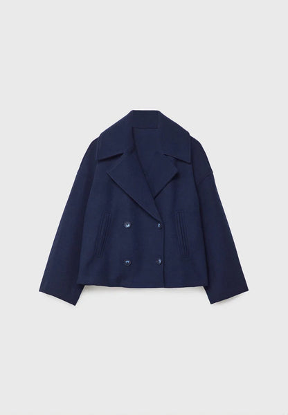 Noire Élégance™ | Cropped City Jacket