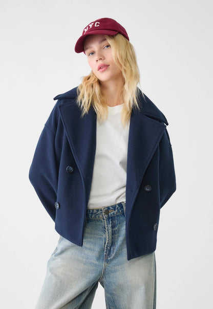 Noire Élégance™ | Cropped City Jacket