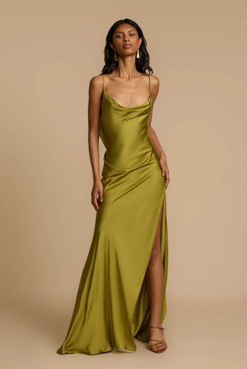 Vienna Satin Slip Dress