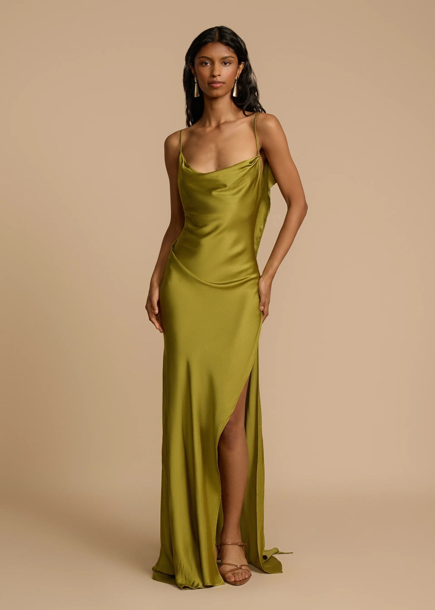 Vienna Satin Slip Dress