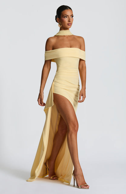 Ella Maxi Dress- Lemon