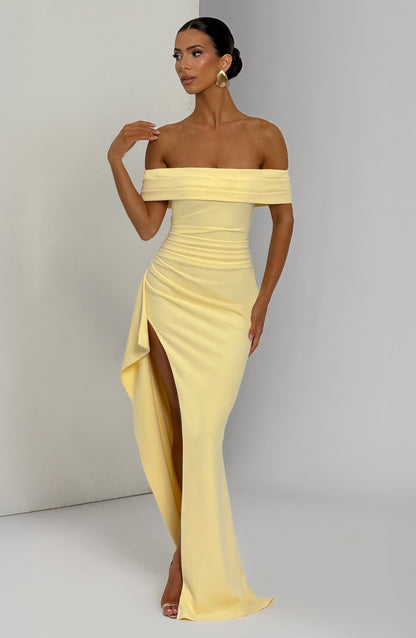Ella Maxi Dress- Lemon