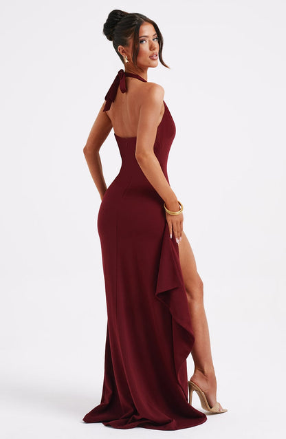 Sabrina Maxi Dress - Bourgogne