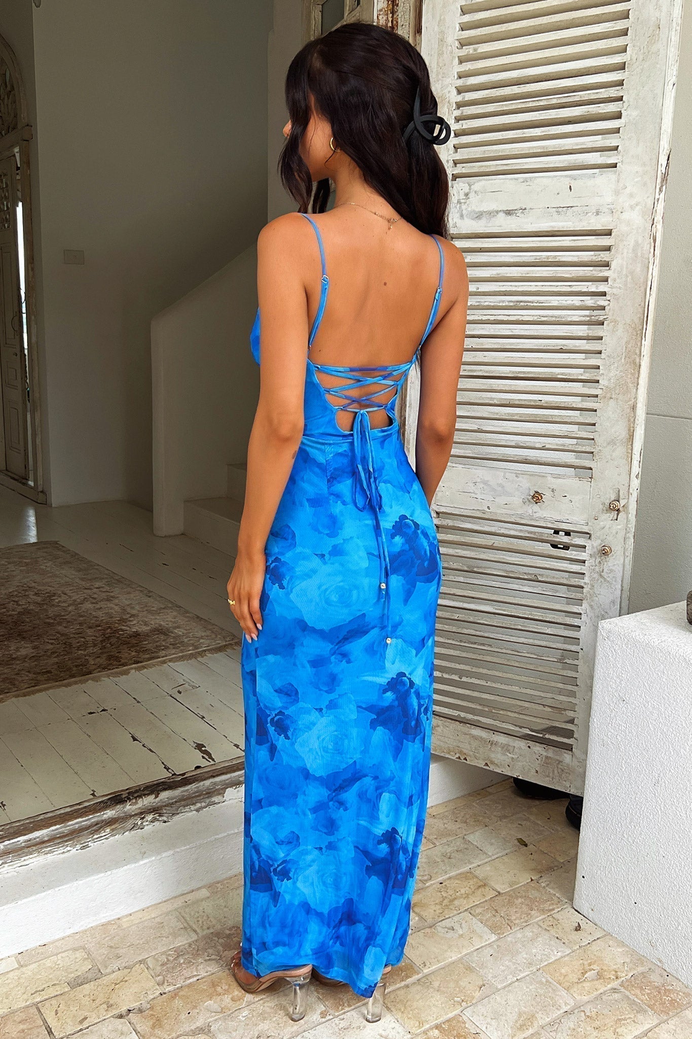 Enchanting Sea Flower Maxi Dress™