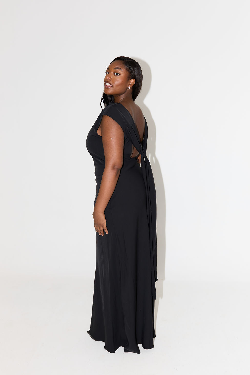 Line ® |  Draped maxi dress