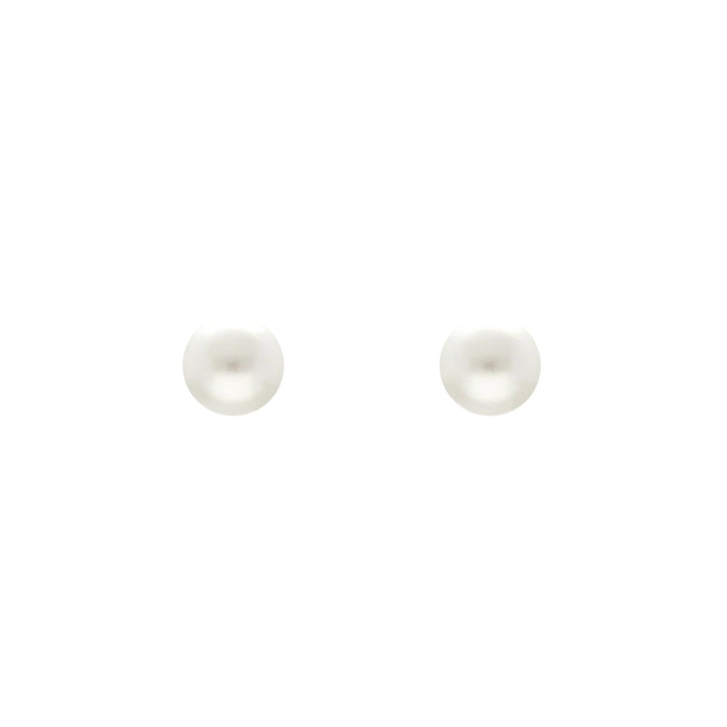 Pearl Earrings Silver