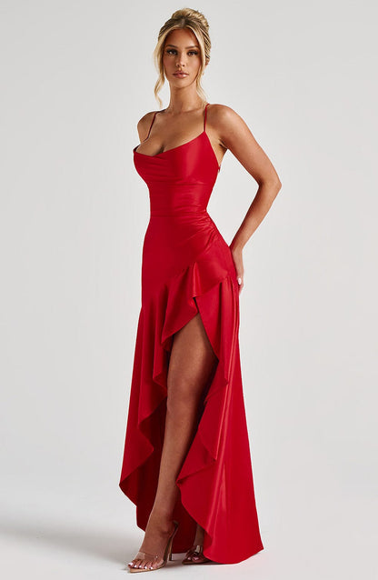 Mia Maxi Dress - Red