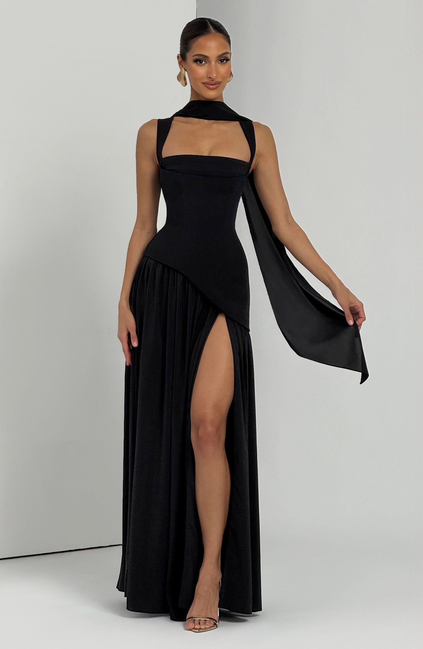 Camila Maxi Dress - Black