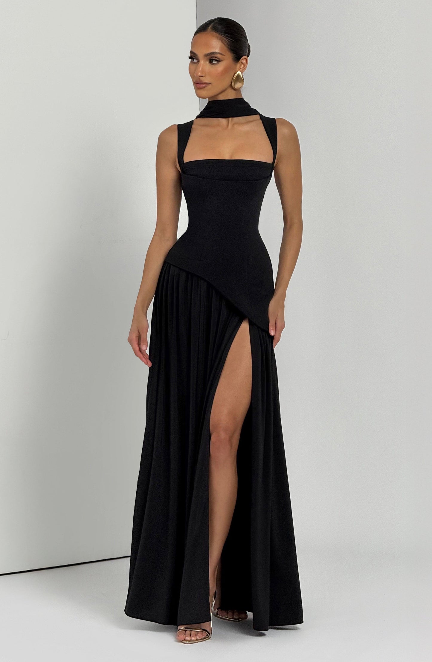 Camila Maxi Dress - Black