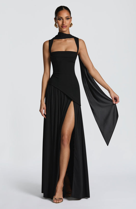 Camila Maxi Dress - Black