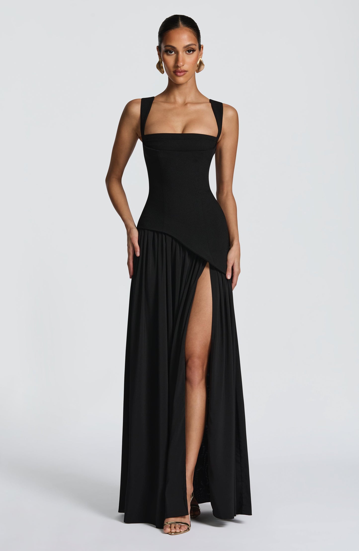 Camila Maxi Dress - Black