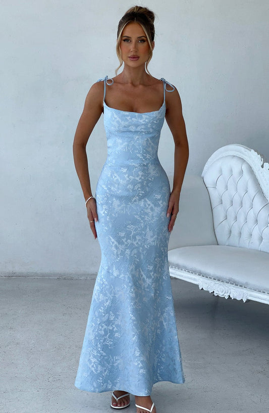 Alia Maxi Dress - Bleu
