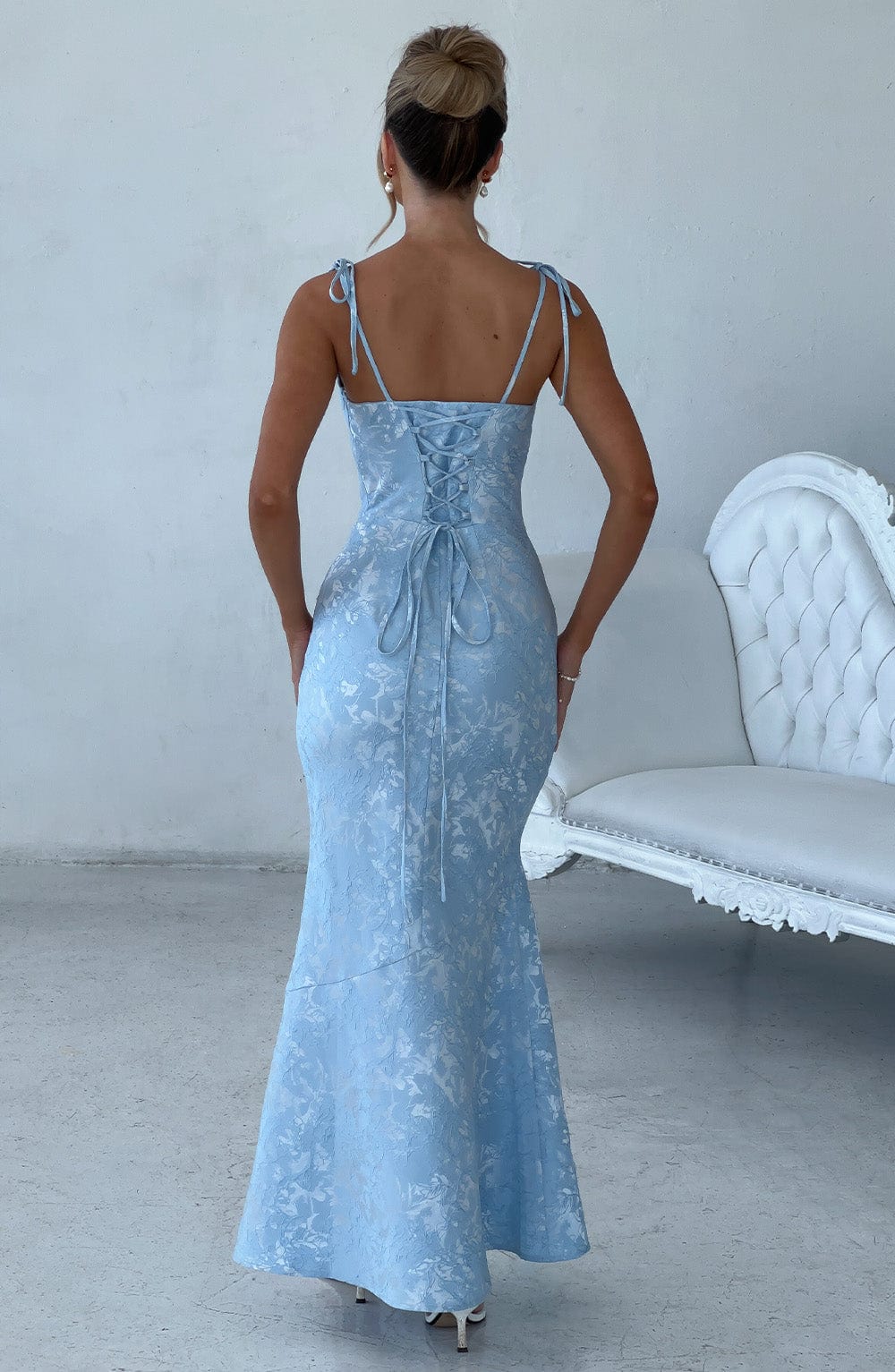 Alia Maxi Dress - Bleu