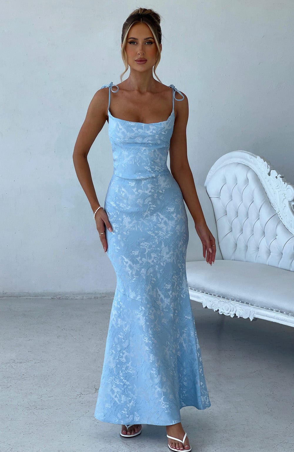 Alia Maxi Dress - Bleu