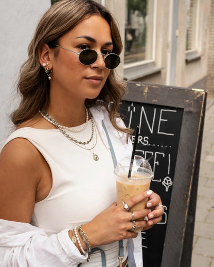 Pearl Earrings Silver